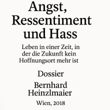 Angst und Hass